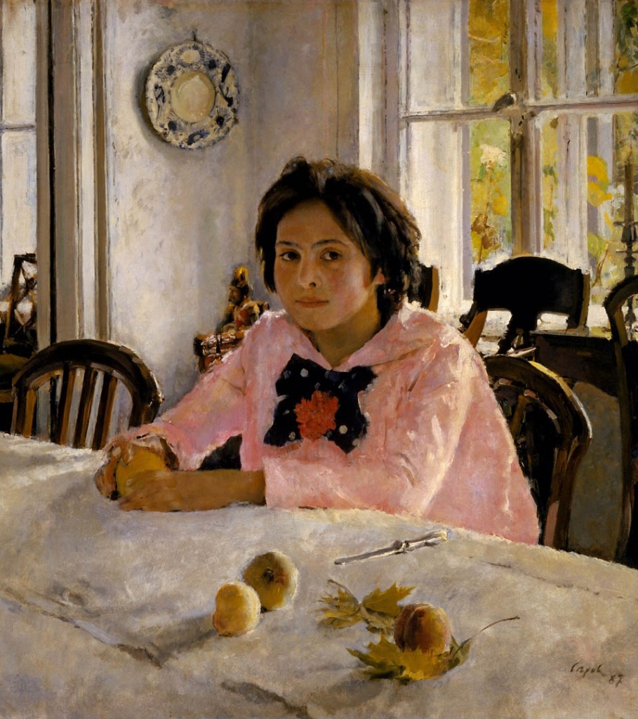 Валентин Серов - девочка с персиками